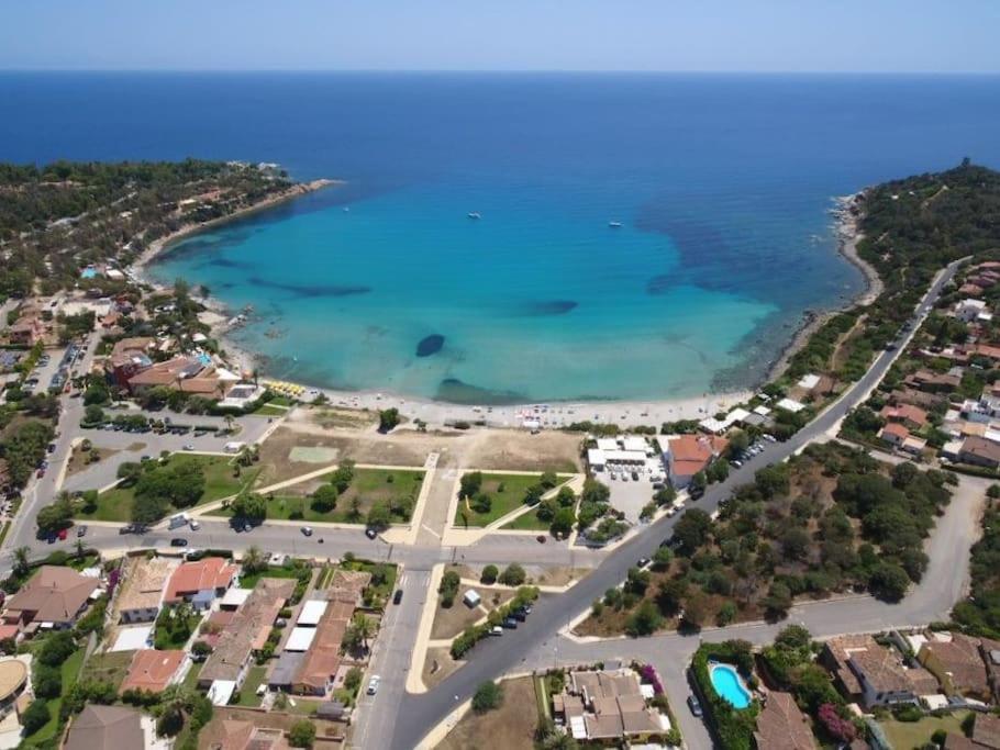 Villetta Il Faro Sul Mare Àrbatax Buitenkant foto