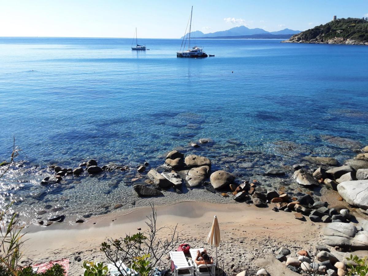 Villetta Il Faro Sul Mare Àrbatax Buitenkant foto